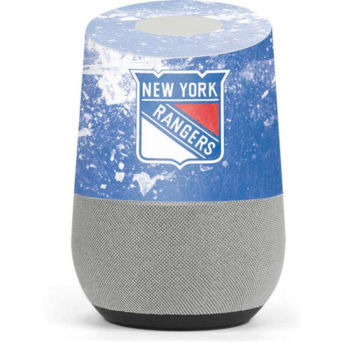 NHL New York Rangers Frozen Google Home Skin